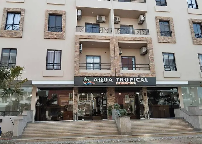 شقة Modern With Direct Pool Access In Aqua Tropical الغردقة